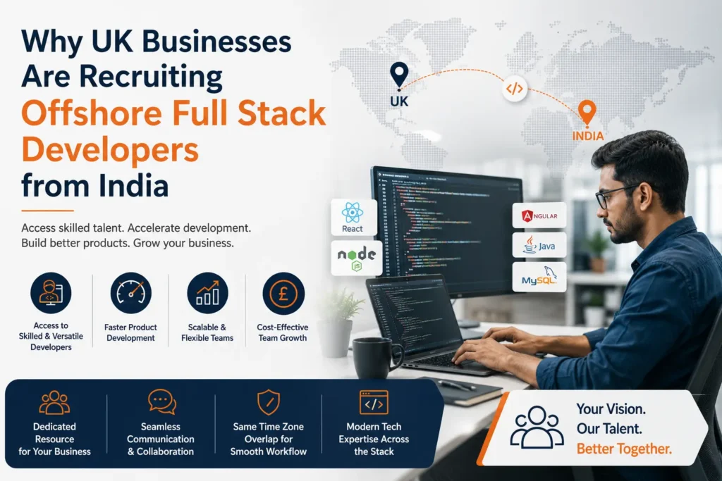 Why UK Businesses Are Recruiting Offshore Full Stack Developers from India